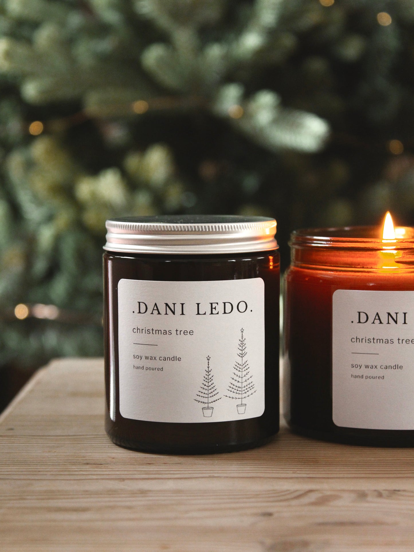 Christmas Tree Candle