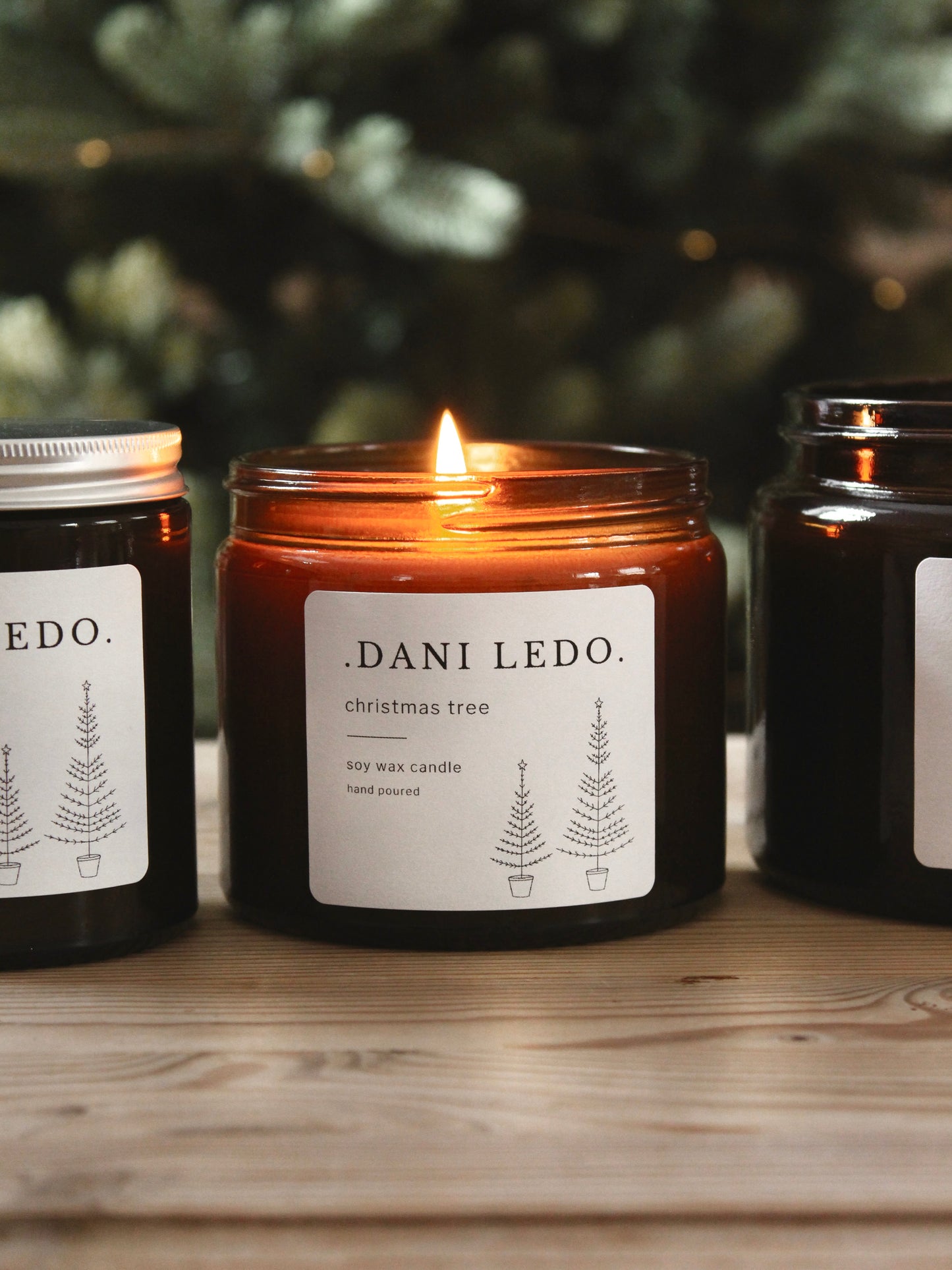 Christmas Tree Candle