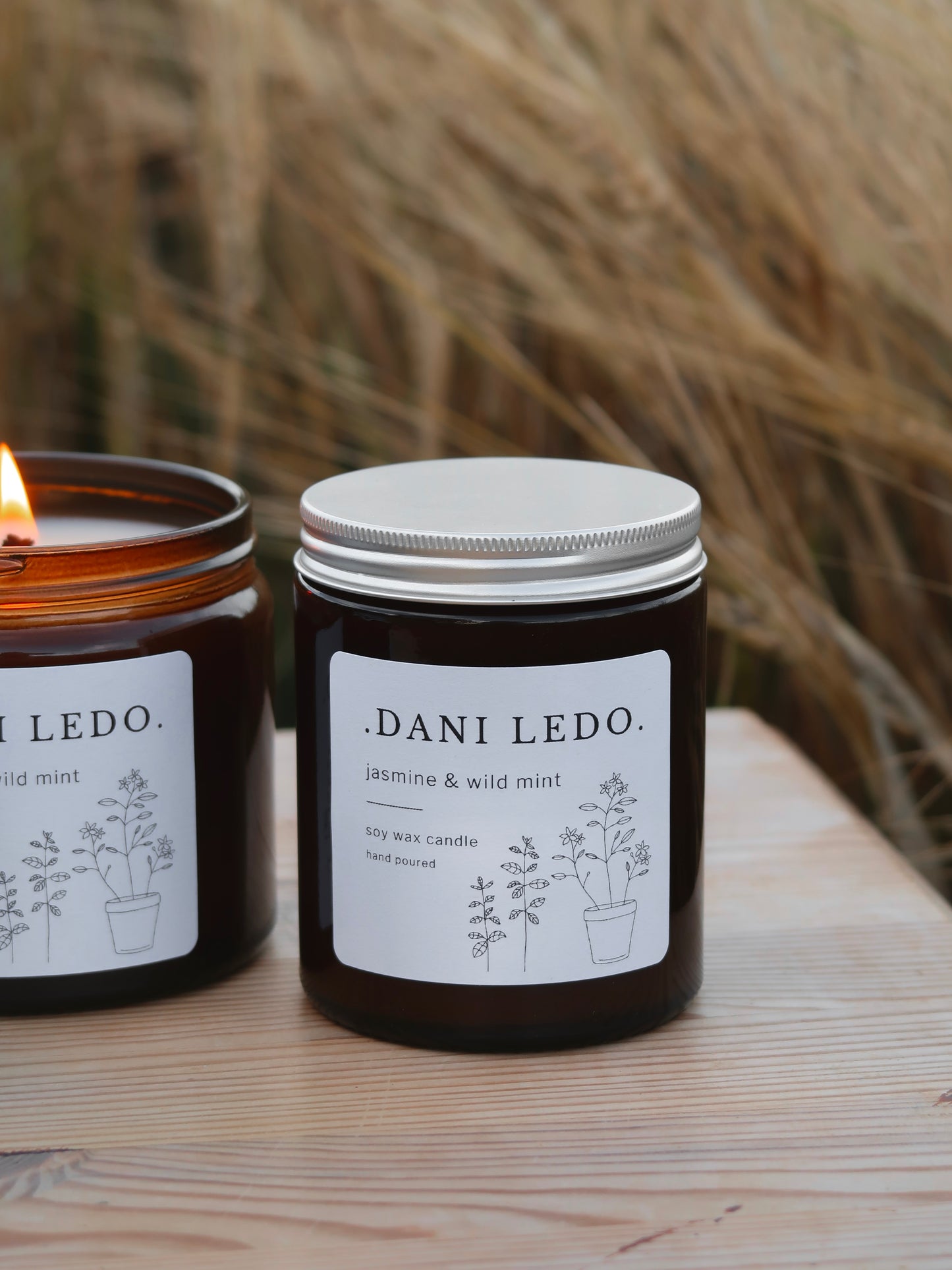 Jasmine & Wild Mint Candle