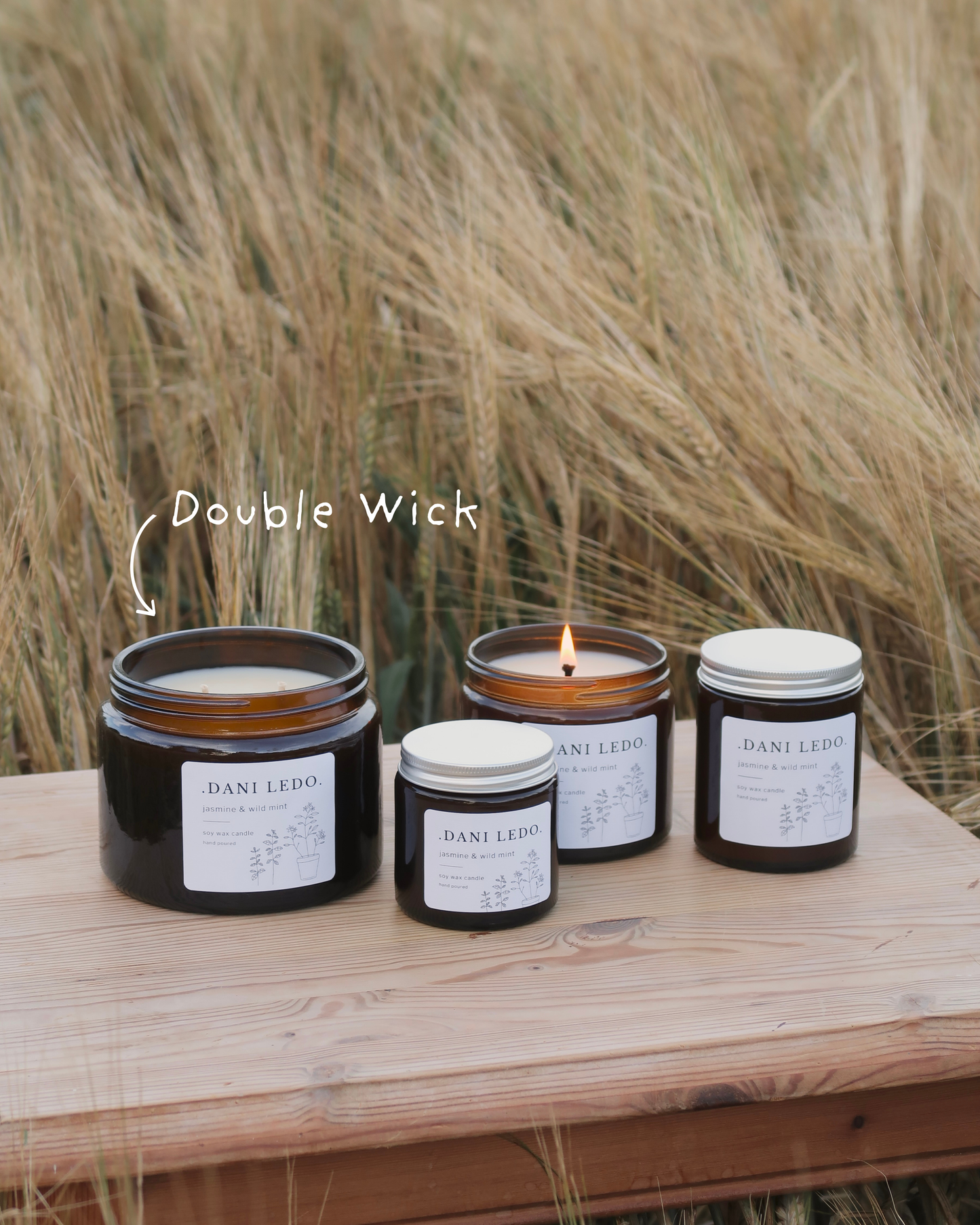 Jasmine & Wild Mint Candle