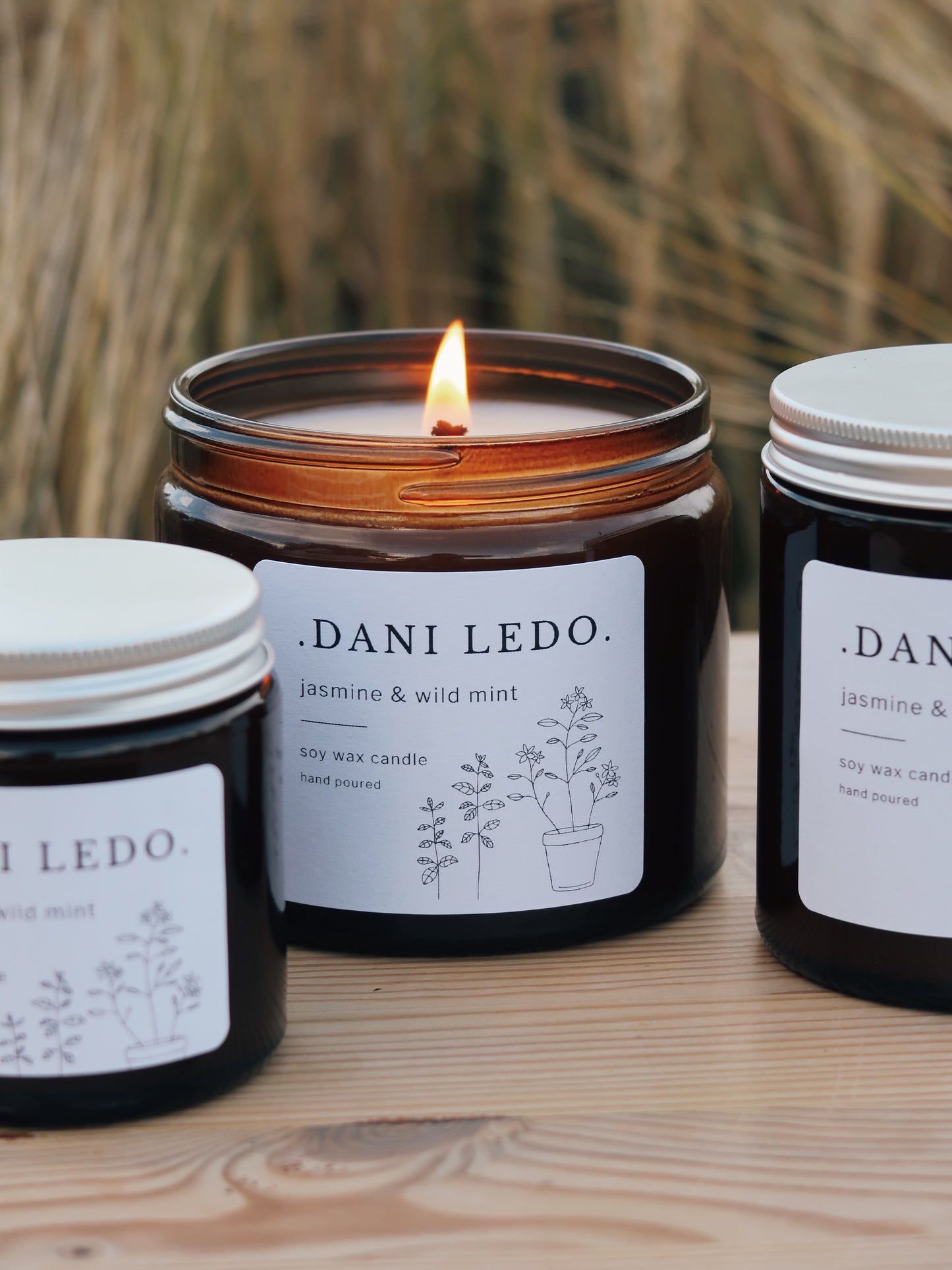 Jasmine & Wild Mint Candle