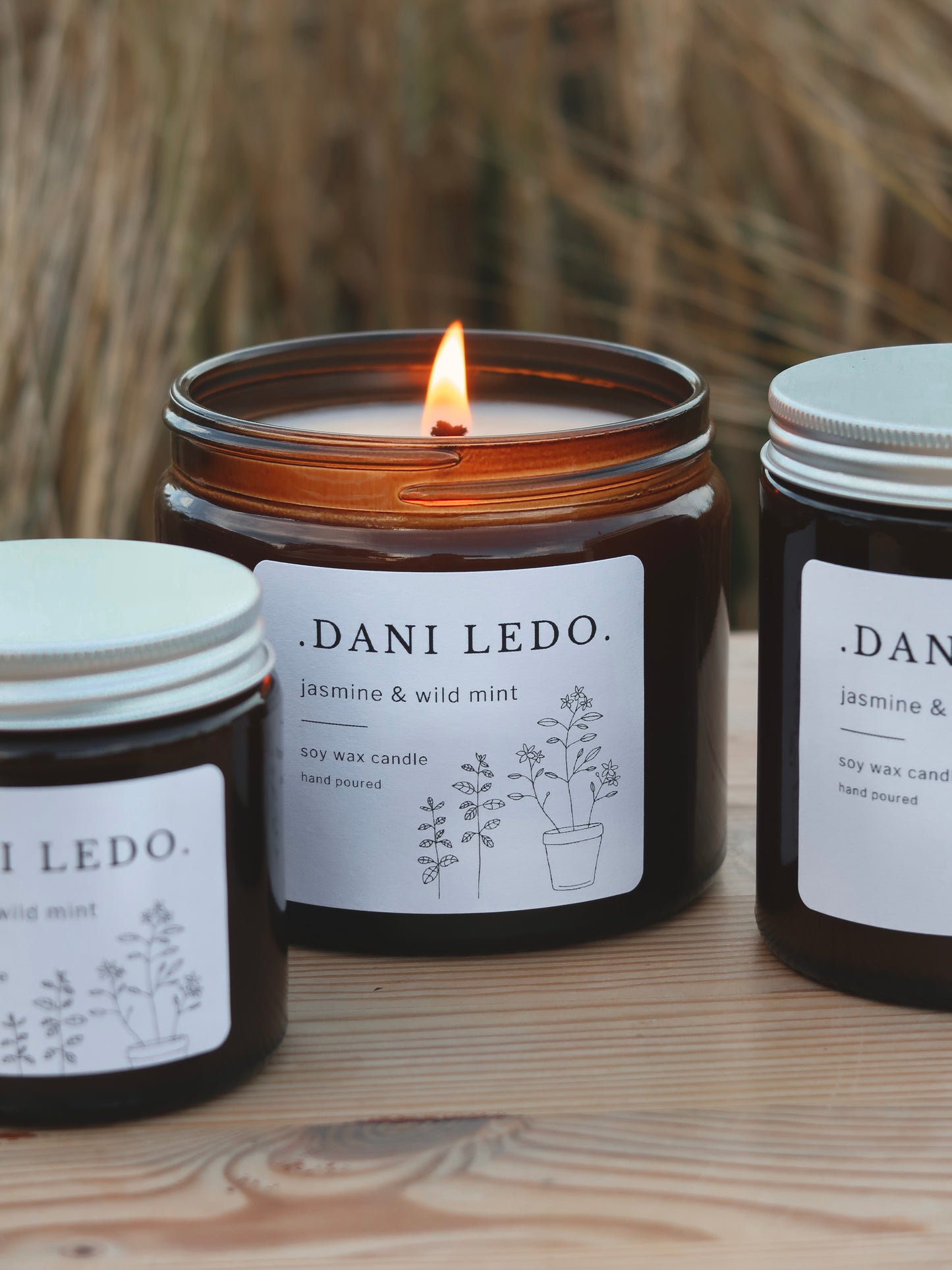 Jasmine & Wild Mint Candle