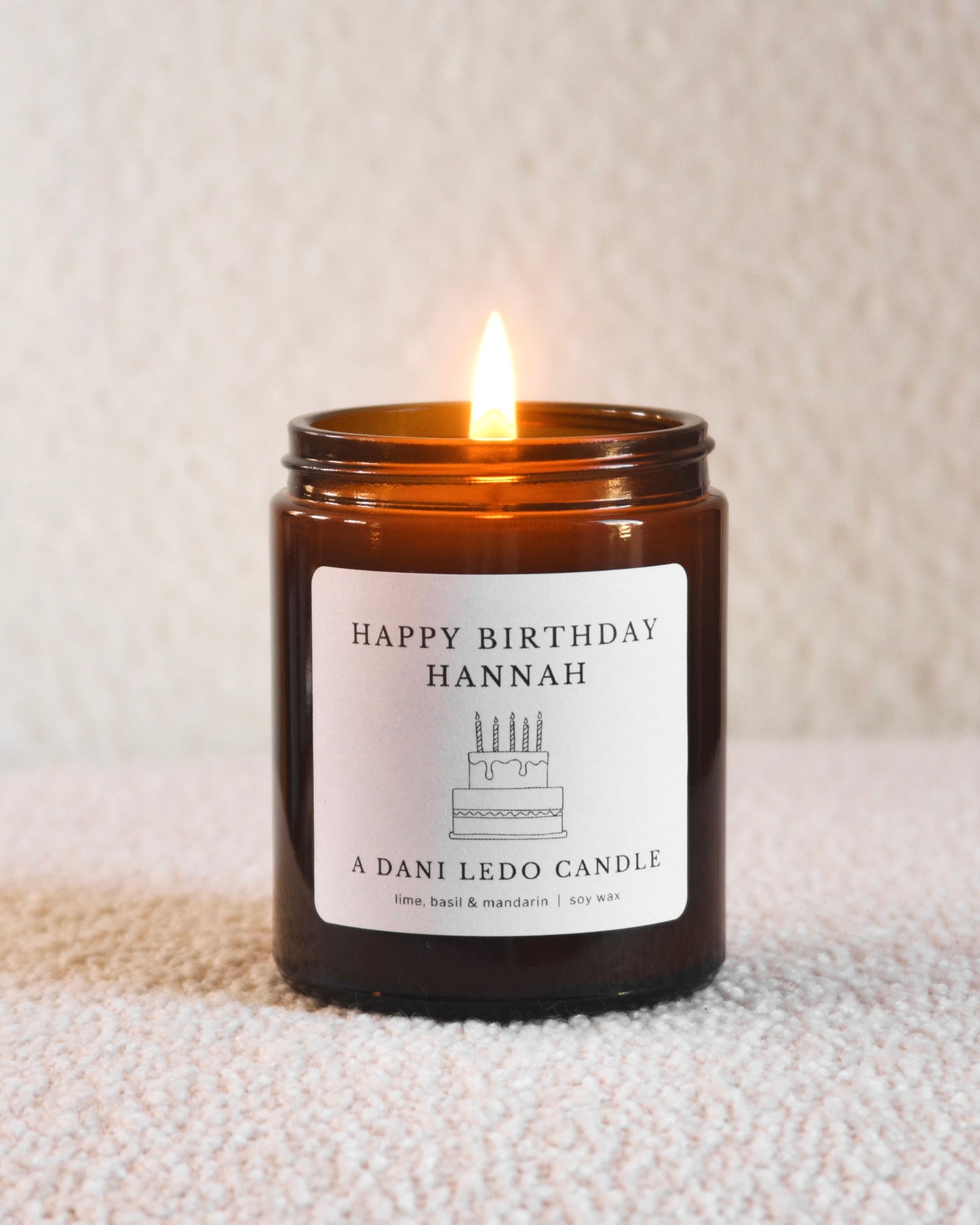 Personalised Birthday Candle