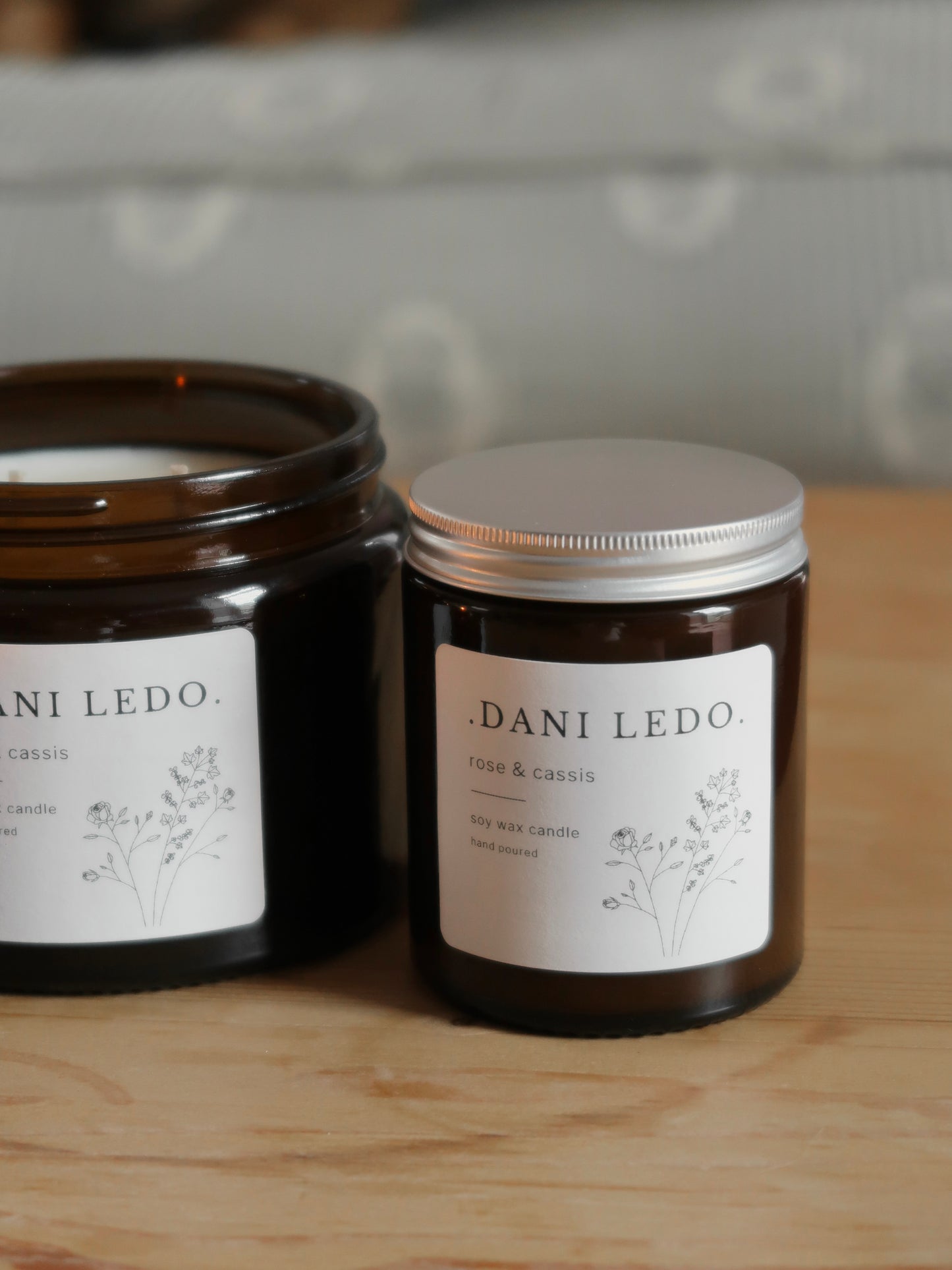 Rose & Cassis Candle