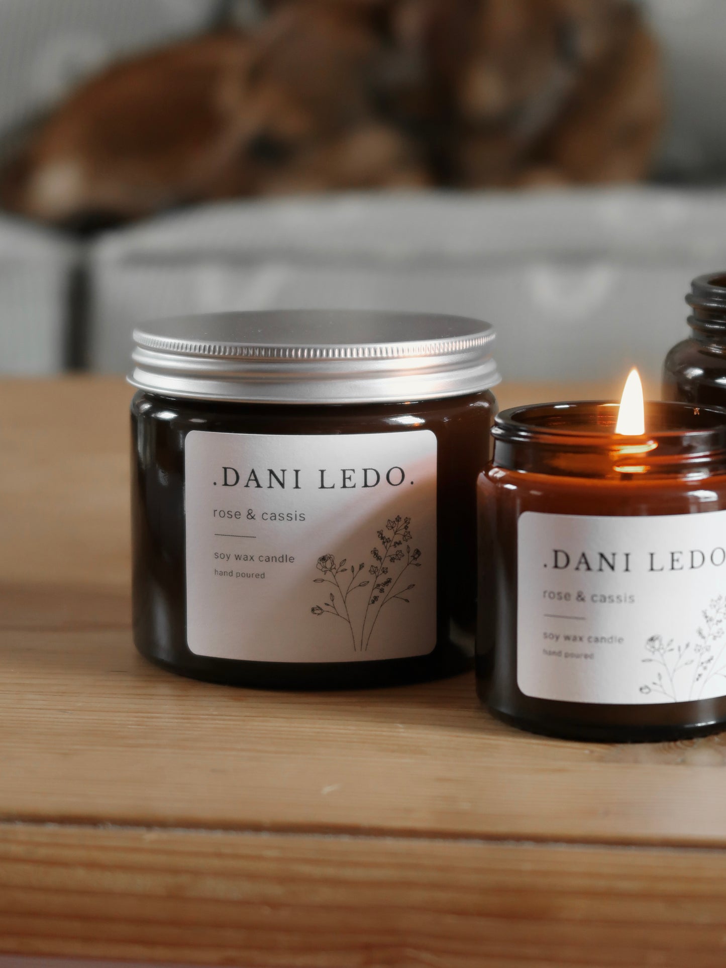 Rose & Cassis Candle