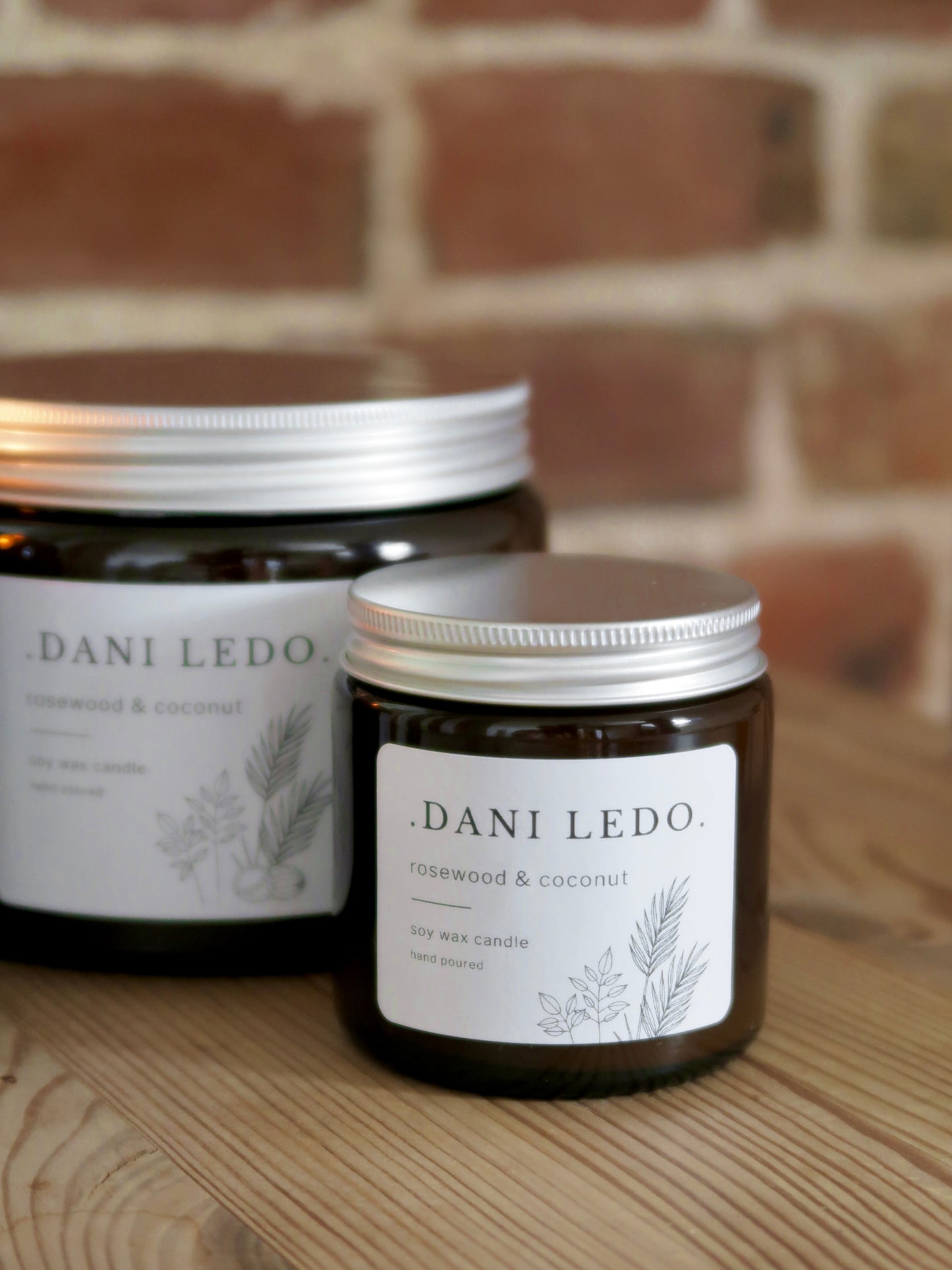 Rosewood & Coconut Candle