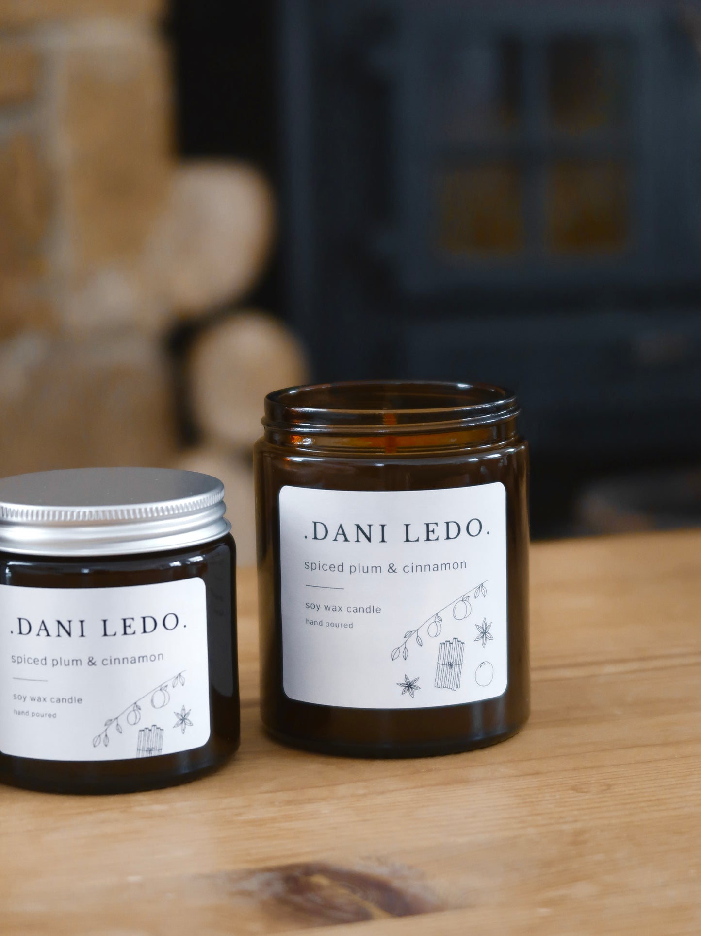 Spiced Plum & Cinnamon Candle