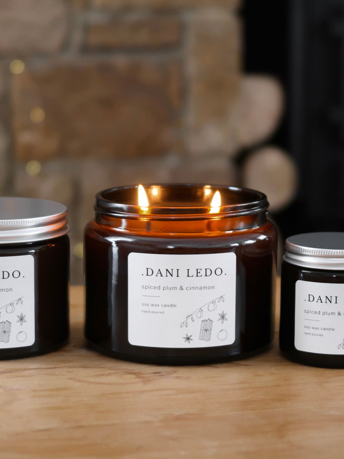 Spiced Plum & Cinnamon Candle