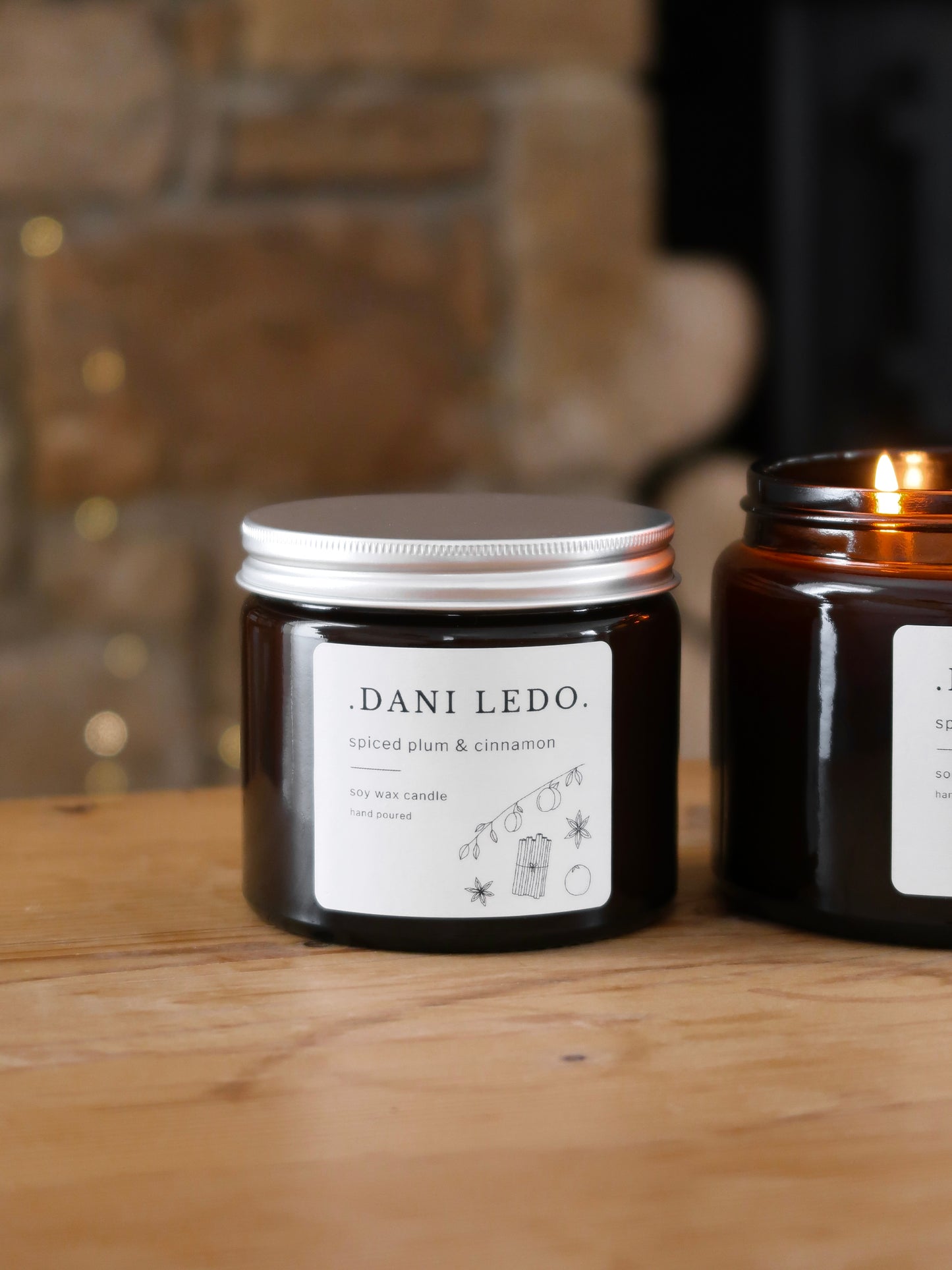 Spiced Plum & Cinnamon Candle