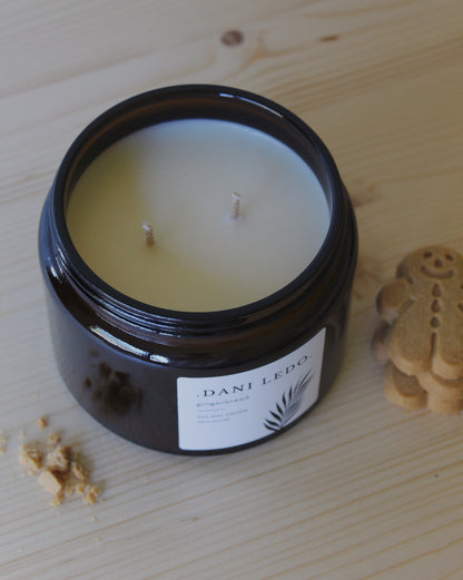 Gingerbread Double Wick Candle