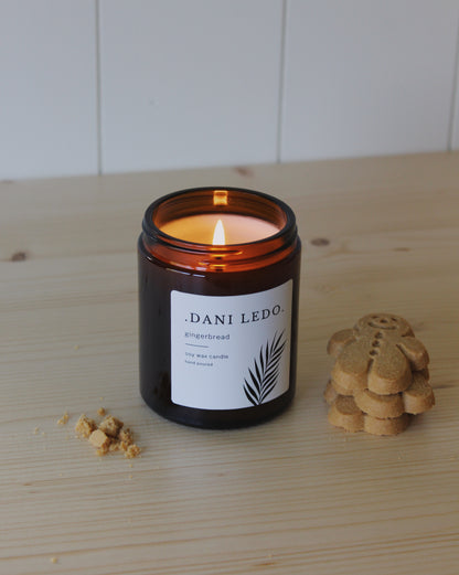 Gingerbread Single Wick Candle