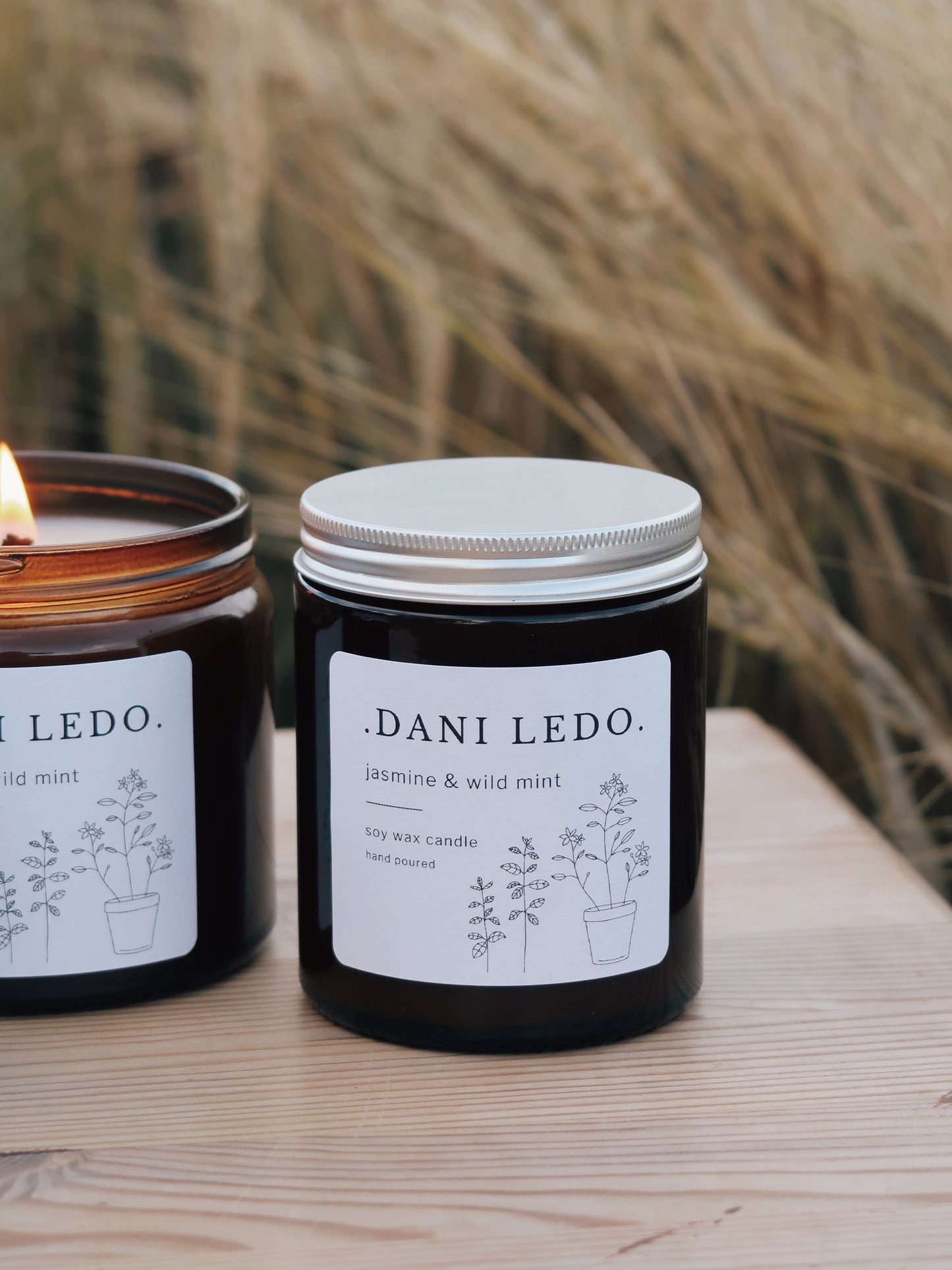 Jasmine & Wild Mint Candle