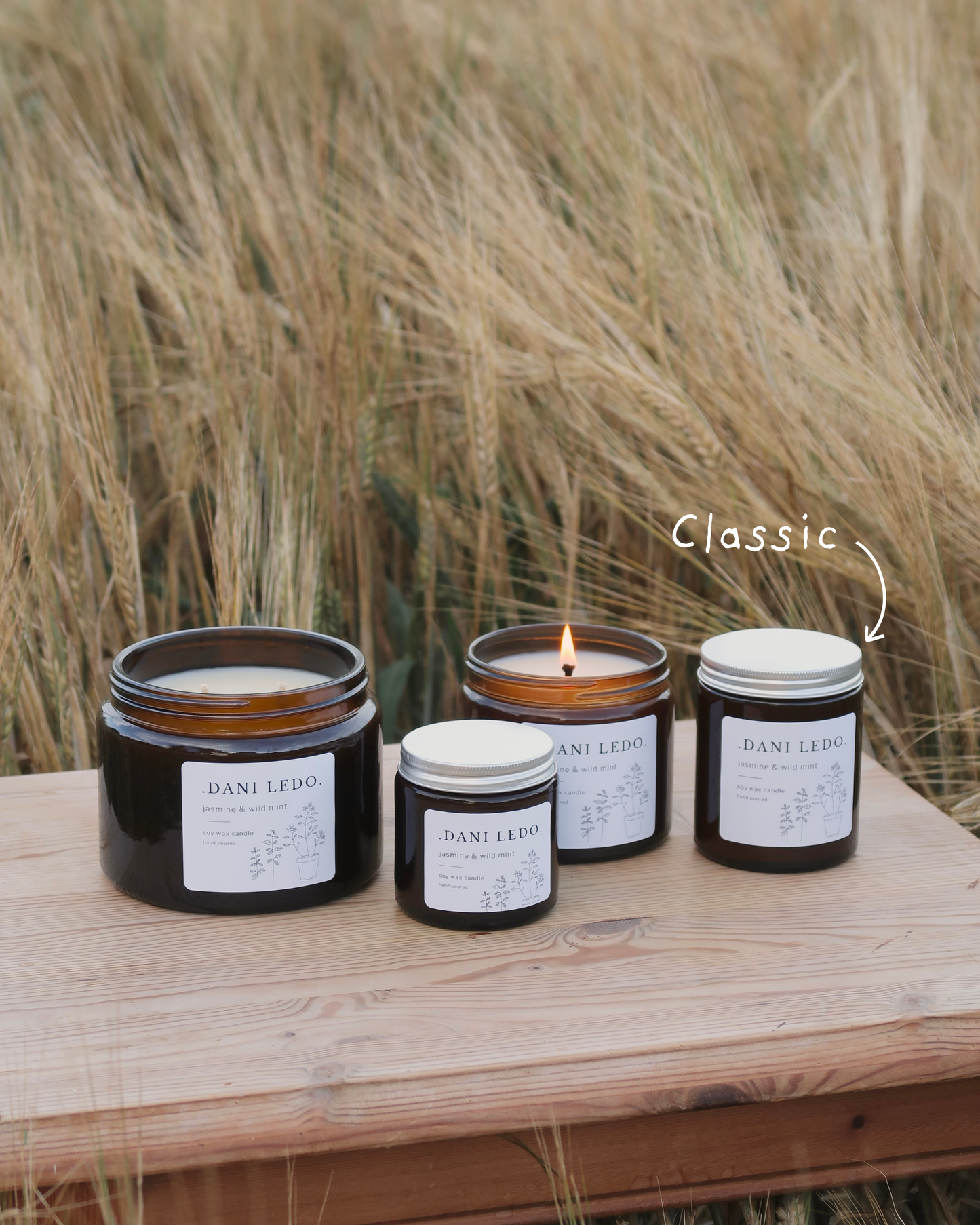 Jasmine & Wild Mint Candle