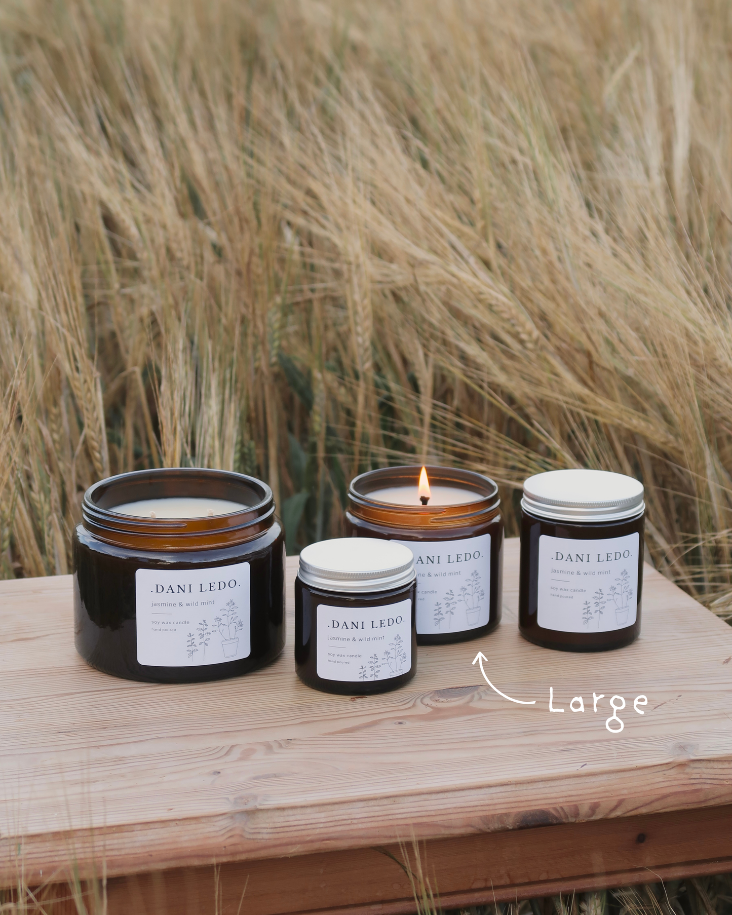 Jasmine & Wild Mint Candle