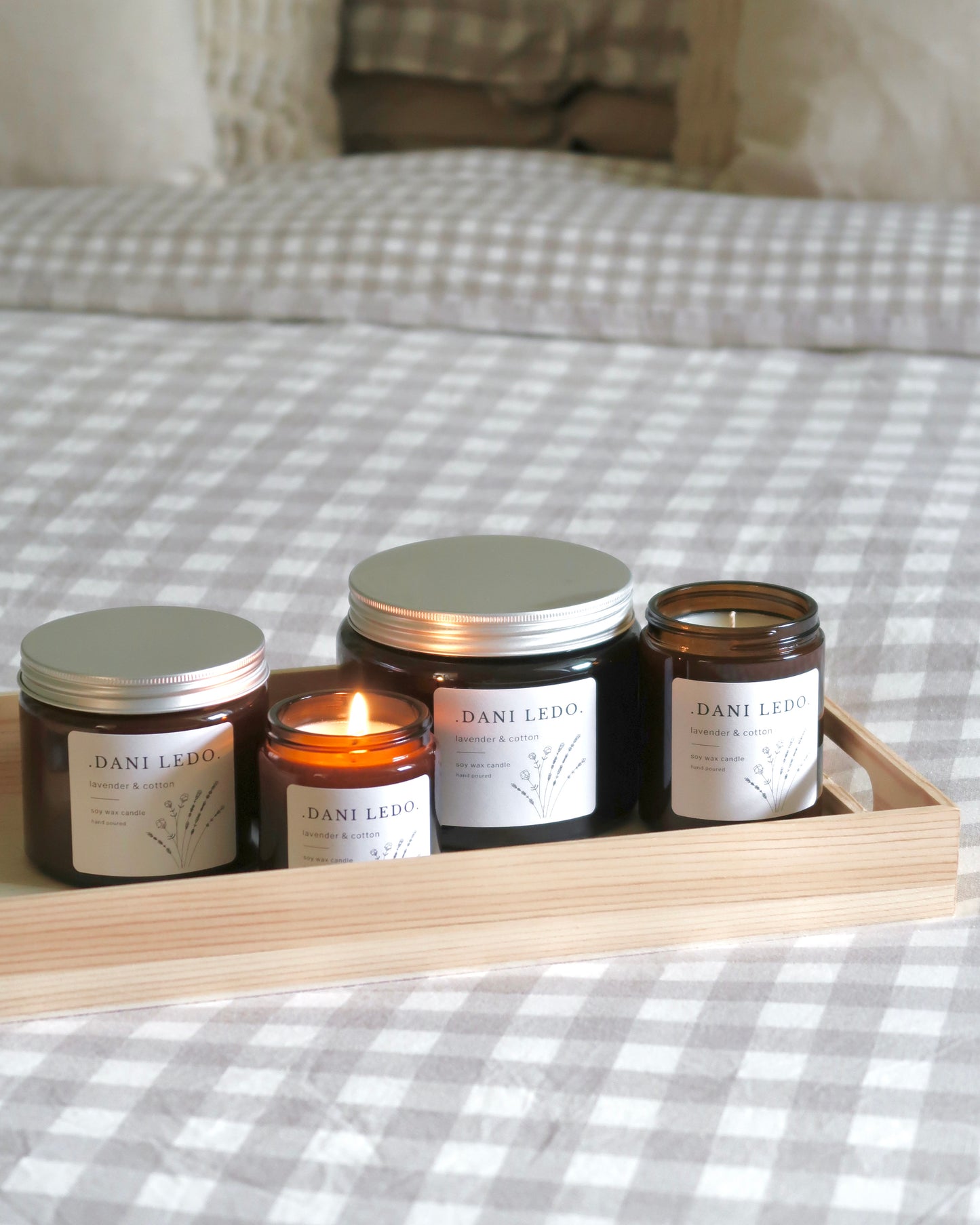 Lavender & Cotton Candle