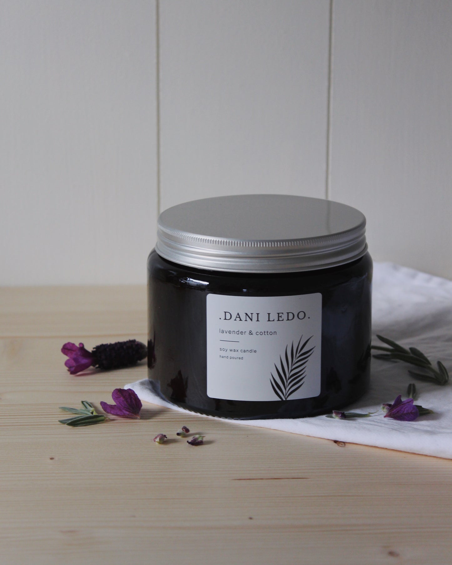 Lavender & Cotton Double Wick Candle