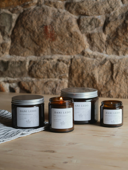 Lime, Basil & Mandarin Candle