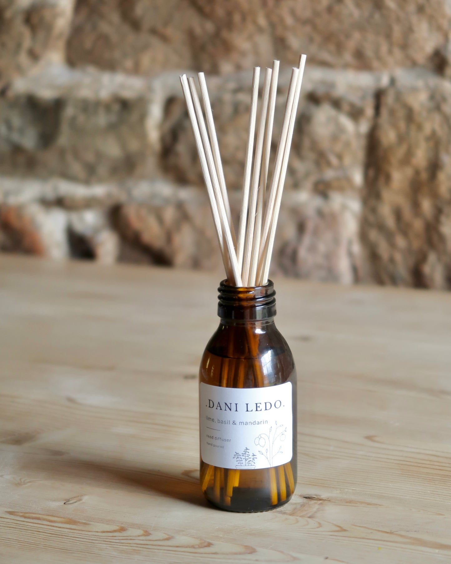 Lime, Basil & Mandarin Reed Diffuser
