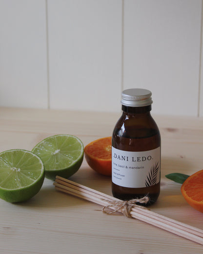 Lime, Basil & Mandarin Reed Diffuser