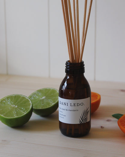 Lime, Basil & Mandarin Reed Diffuser