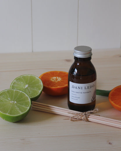 Lime, Basil & Mandarin Reed Diffuser