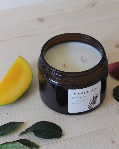 Mango & Neroli Double Wick Candle