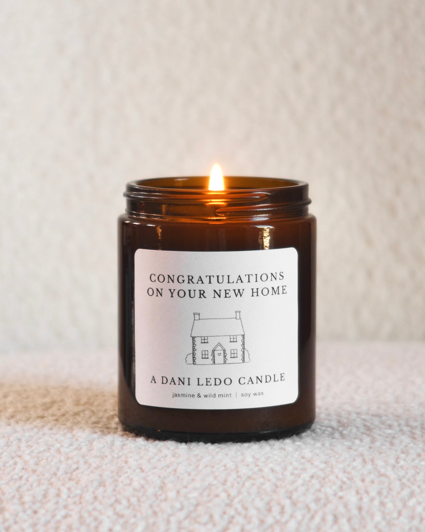New Home Candle