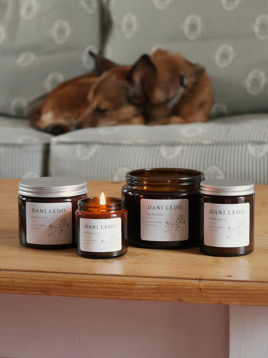 Rose & Cassis Candle