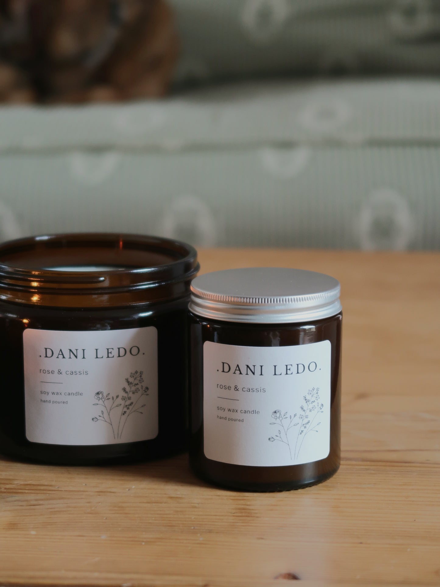 Rose & Cassis Candle