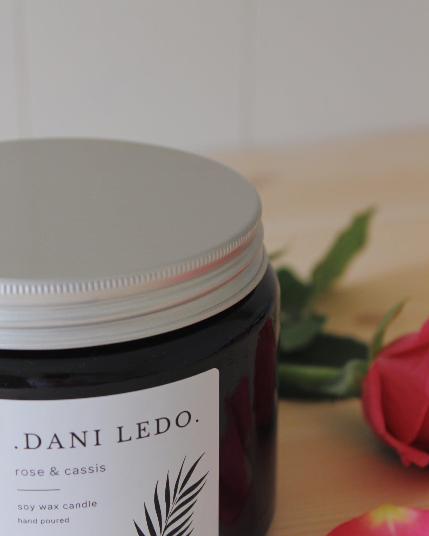 Rose & Cassis Double Wick Candle