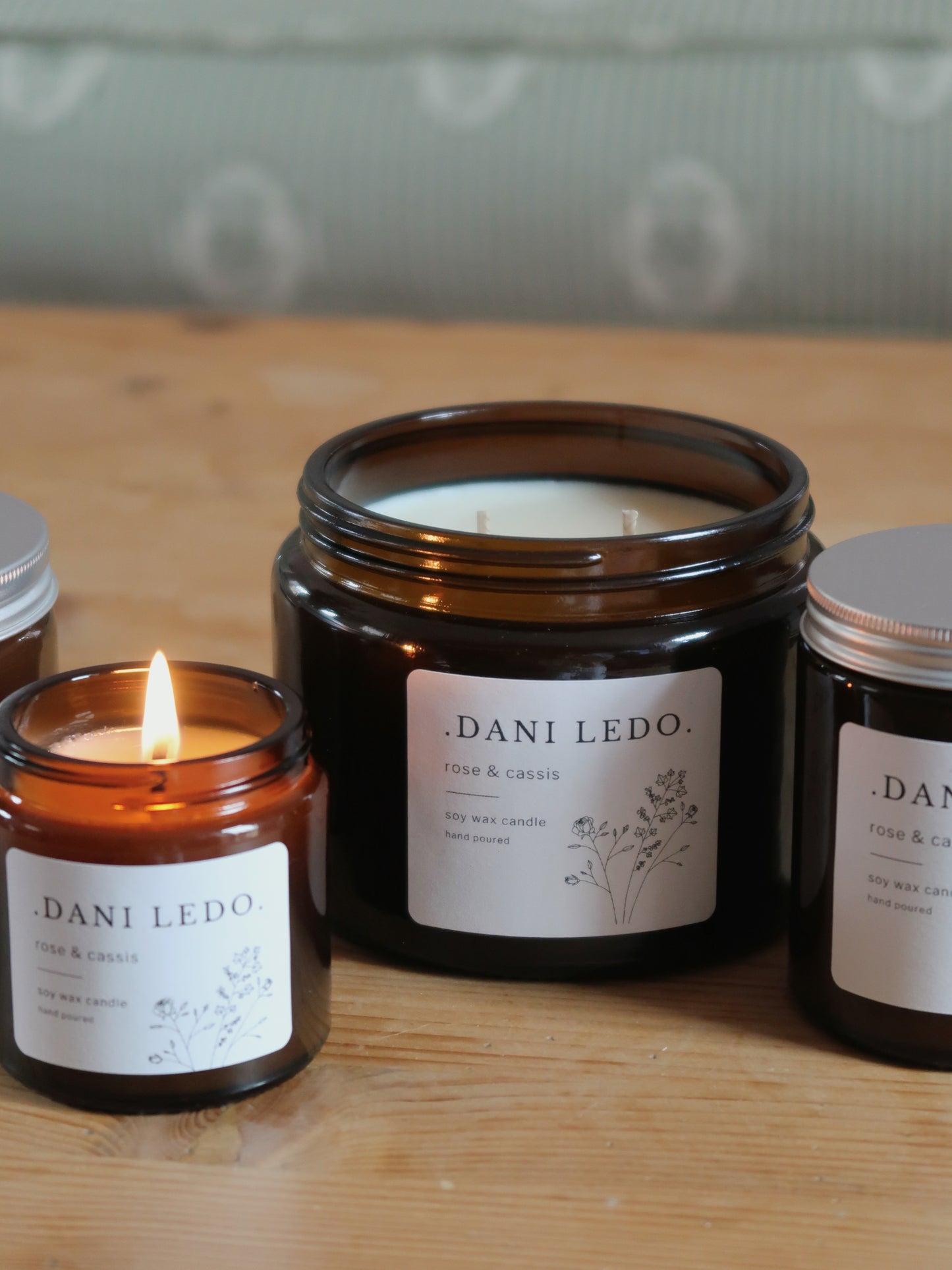 Rose & Cassis Candle