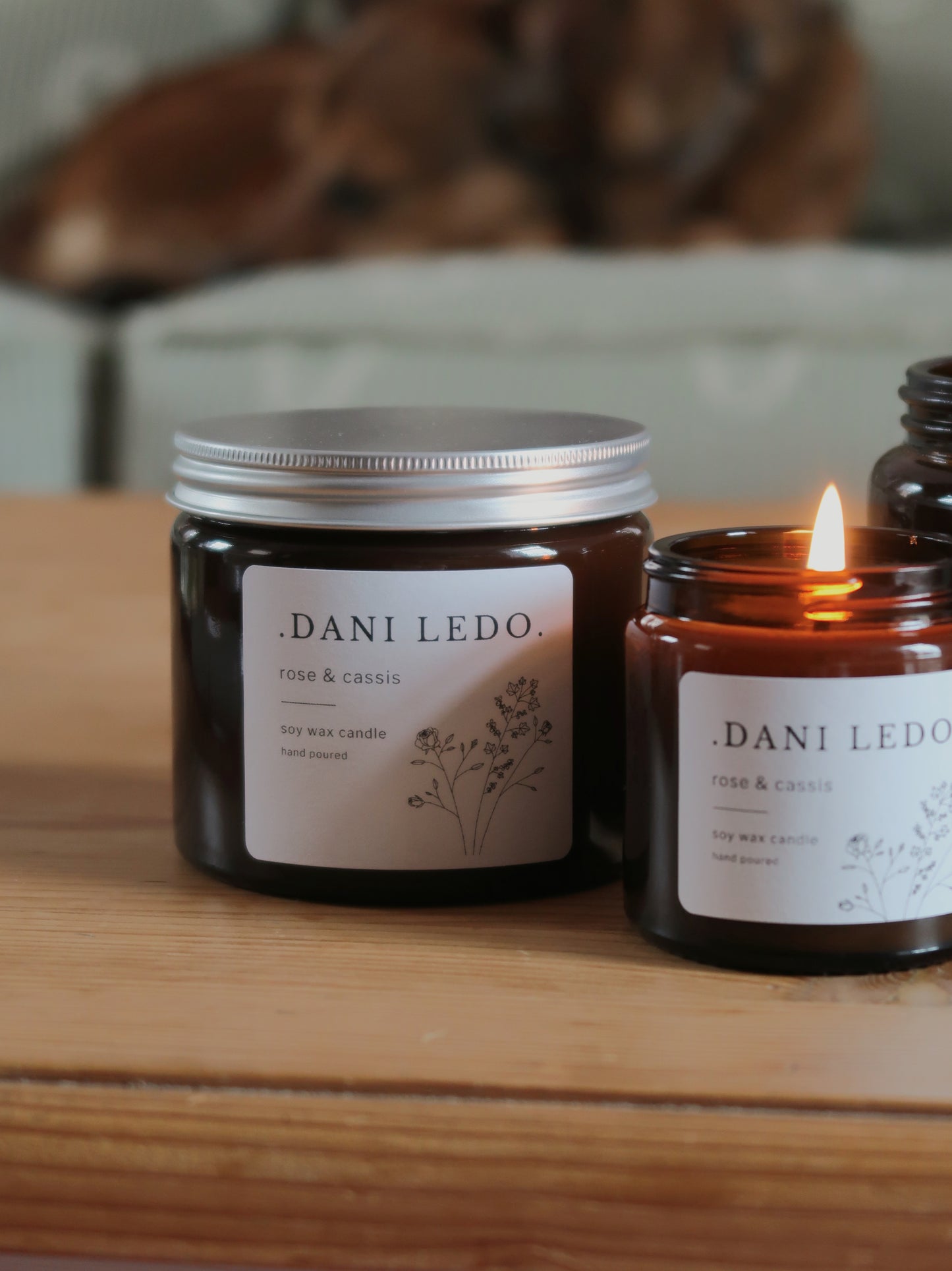 Rose & Cassis Candle