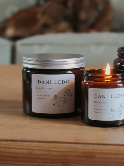 Rose & Cassis Candle
