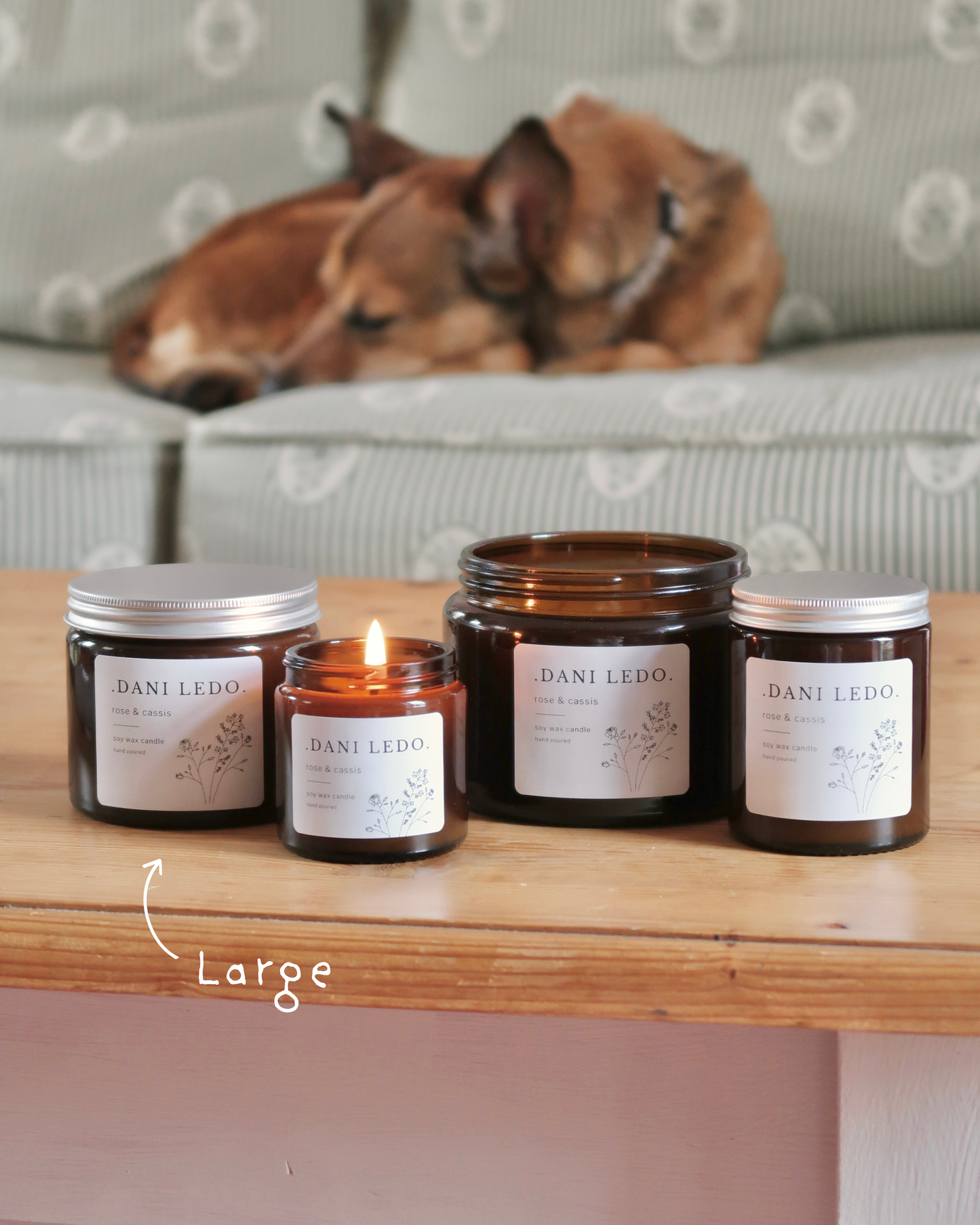 Rose & Cassis Candle