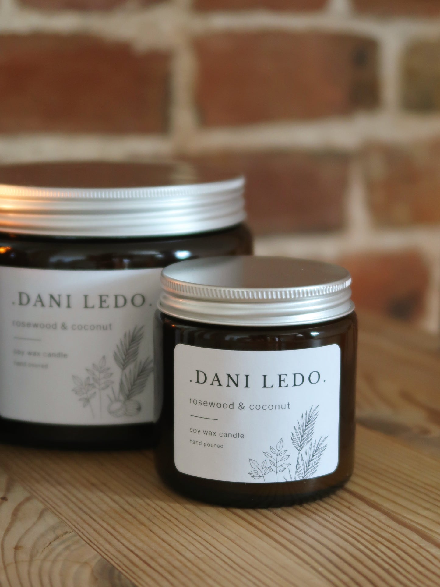 Rosewood & Coconut Candle