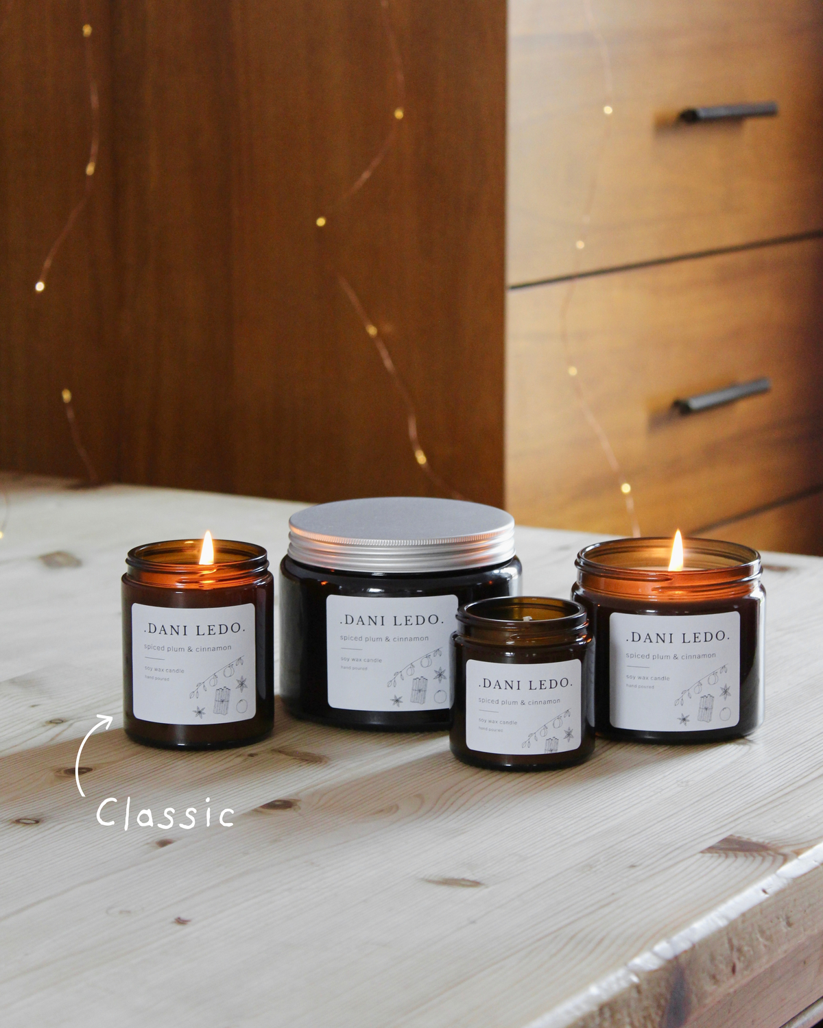 Spiced Plum & Cinnamon Candle