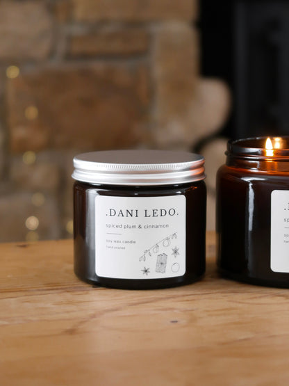 Spiced Plum & Cinnamon Candle
