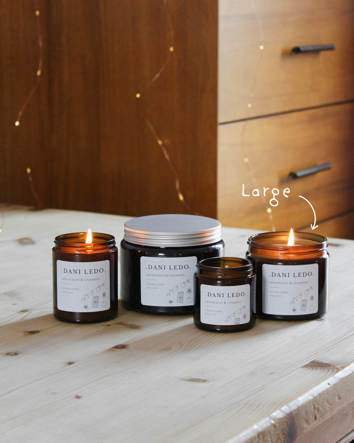 Spiced Plum & Cinnamon Candle