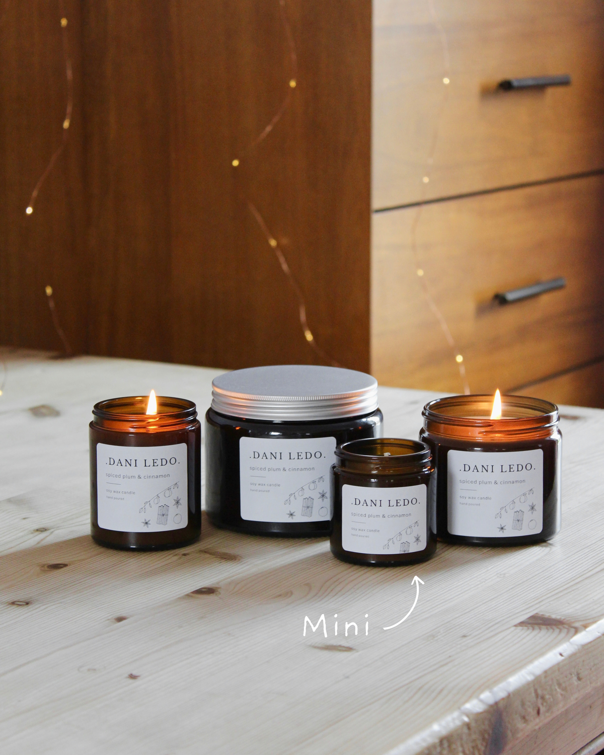 Spiced Plum & Cinnamon Candle